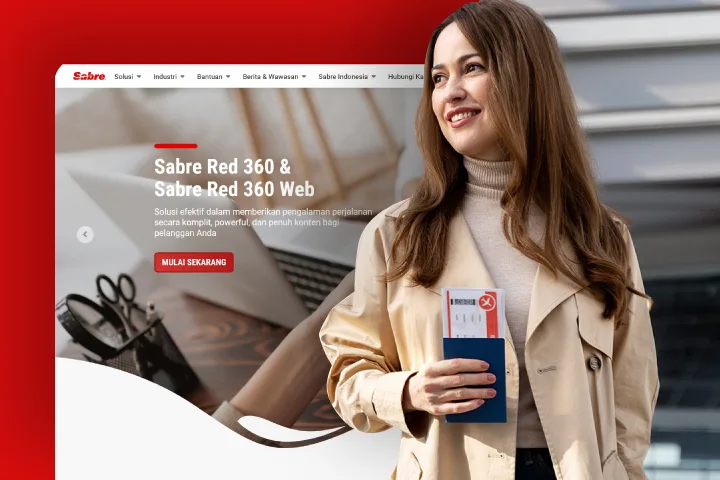 Contoh Website Travel Profesional