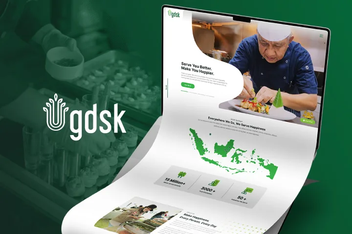 Contoh Website FnB Profesional dan Modern