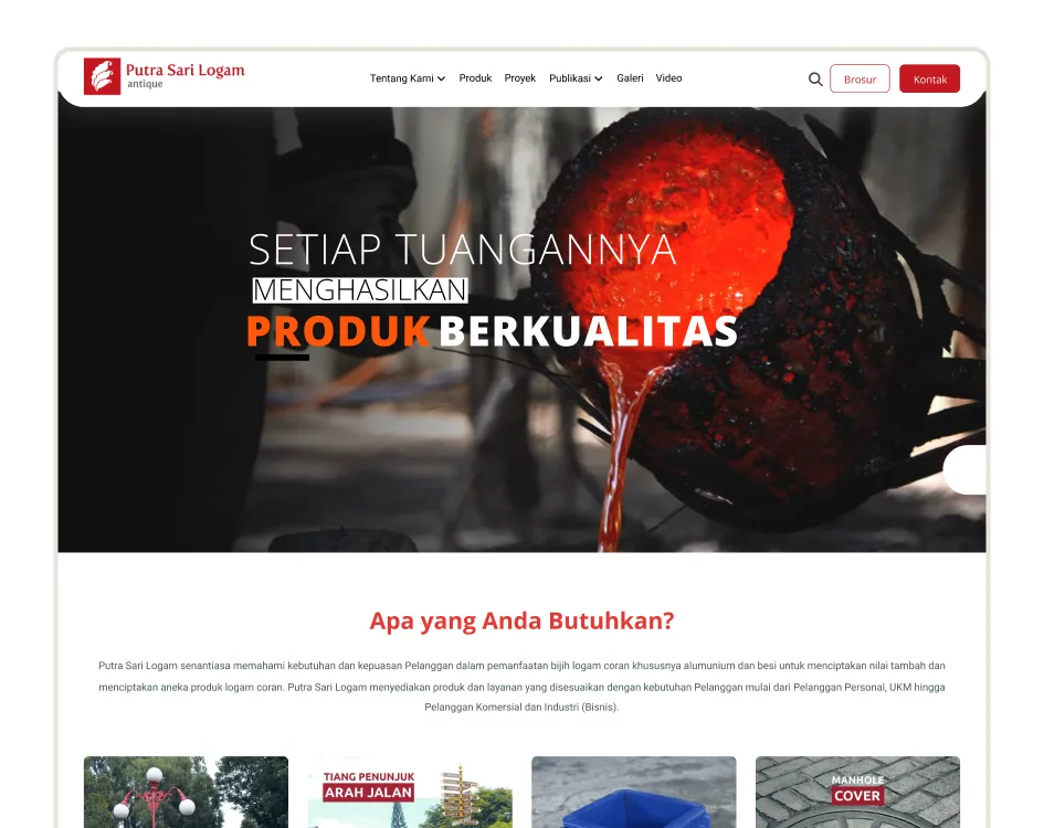 Website
Putra Sari Logam